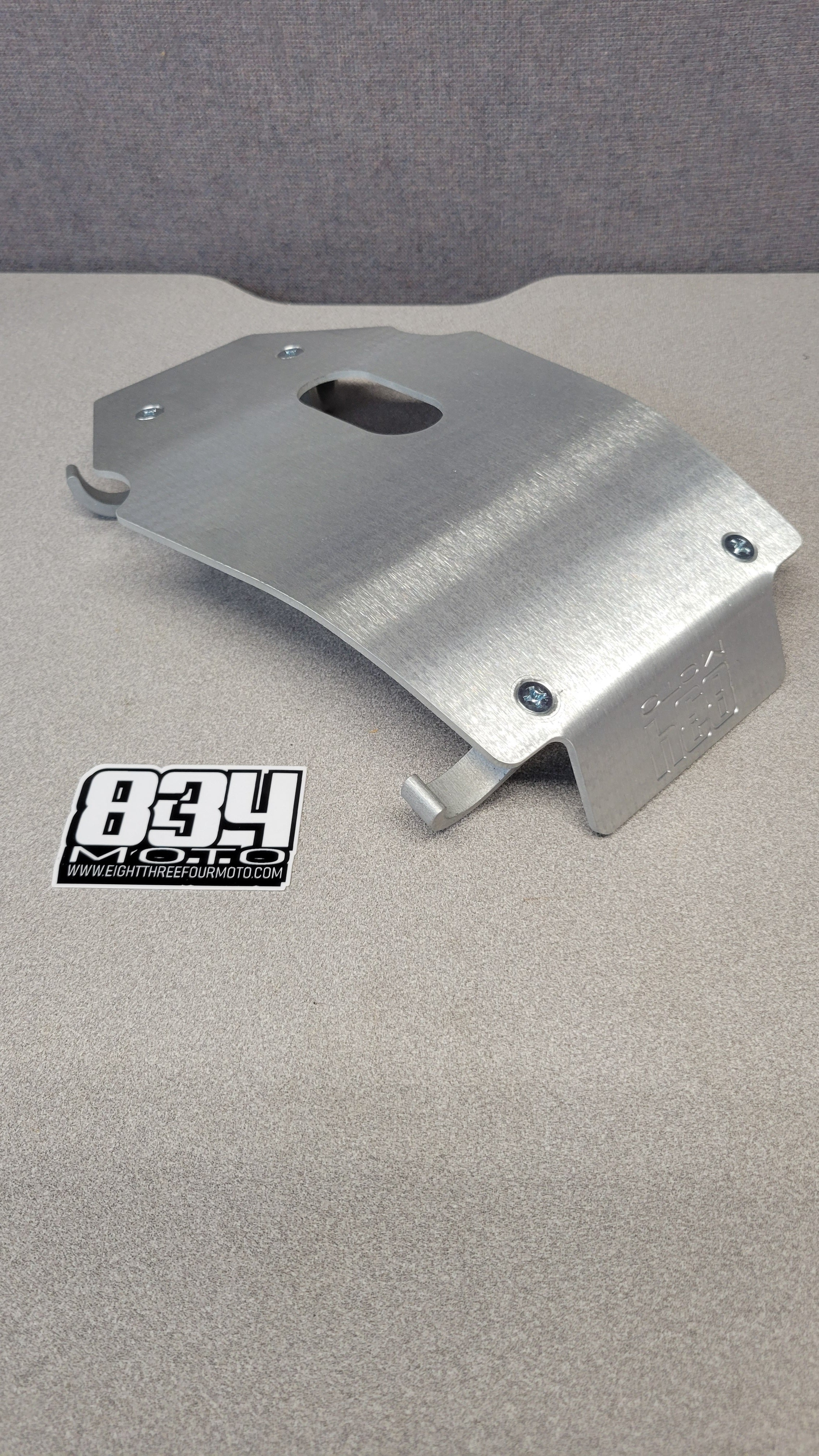 9600 RM250 Skid Plate *NEW LOGO* Eight Three Four Moto, LLC.